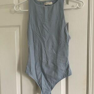 Babaton Contour Blue Bodysuit